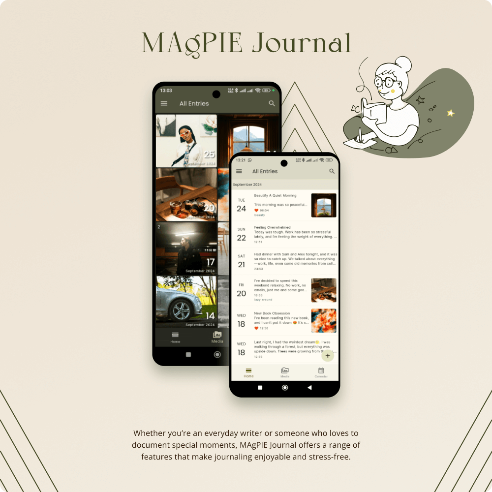 MAgPIE Journal app